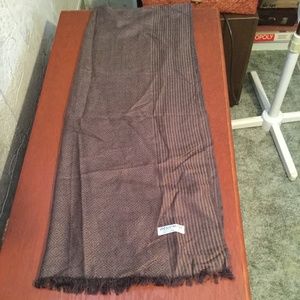 Womens brown pashmina shawl scarf